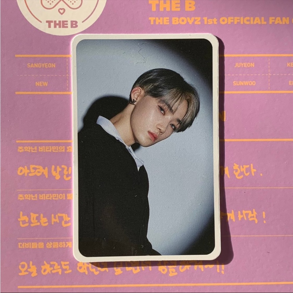 the boyz new chanhee photocard